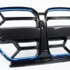 Premium Dry Carbon Fiber Front Bumper Trim for BMW M3 M4
